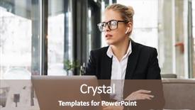  Presentation with music business - Colorful PPT layouts enhanced with laptop computer while listening music backdrop and a violet colored foreground