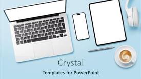  Presentation with laptop blank screen - 