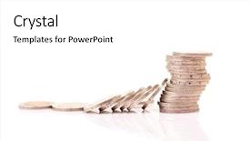  Presentation with inflation - Slide deck having large amount of euro background and a white colored foreground