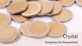  Presentation with inflation - Cool new theme with large amount of euro backdrop and a lemonade colored foreground