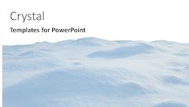  Presentation with white snow - Presentation enhanced with large-beautiful-snowdrift-isolated background and a white colored foreground