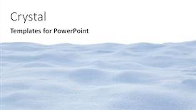  Presentation with white snow - Beautiful slide deck featuring large-beautiful-snowdrift-isolated backdrop and a white colored foreground