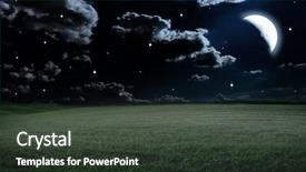  Presentation with forest beautiful spring nature - Audience pleasing PPT theme consisting of large beautiful spring the field backdrop and a dark gray colored foreground