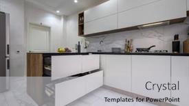  Presentation with luxury - Slide set consisting of large-black-and-white-modern background and a light gray colored foreground