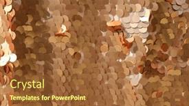  Presentation with blue curtain - Slides consisting of large-gold-sequin-curtains-sequin and a  colored foreground