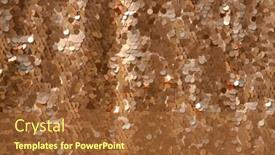  Presentation with blue curtain - Presentation having large-gold-sequin-curtains-sequin and a red colored foreground