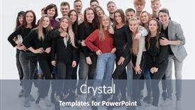  Presentation with gay - Slide deck enhanced with large-group-of-gay-young background and a gray colored foreground