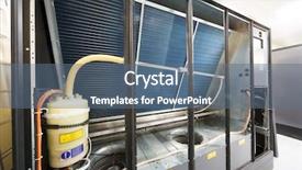  Presentation with refrigeration system - Colorful theme enhanced with claim accident emergency insurance security concept backdrop and a gray colored foreground