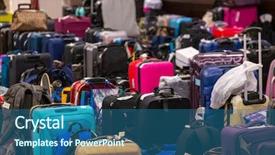  Presentation with lost - Amazing theme having large large amount of lost backdrop and a  colored foreground