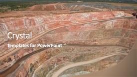  Presentation with copper - Audience pleasing presentation consisting of large open cut copper mine backdrop and a coral colored foreground