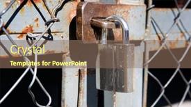  Presentation with padlock - 