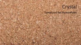  Presentation with corkboard - Colorful theme enhanced with large piece of corkboard suitable backdrop and a coral colored foreground