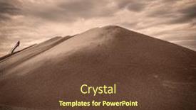  Presentation with kansas - Amazing presentation theme having large-pile-of-sorghum-grain backdrop and a tawny brown colored foreground