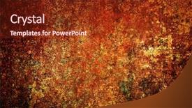  Presentation with texture steel sheet rust corrosion - Cool new PPT layouts with large rust backgrounds - perfect background backdrop and a tawny brown colored foreground