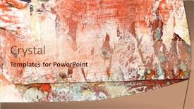  Presentation with perfect - Slides with large rust backgrounds - perfect background with space for text or image background and a lemonade colored foreground