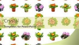  Presentation with bright white - Amazing PPT layouts having large-seamless-pattern-bright-fresh backdrop and a yellow colored foreground