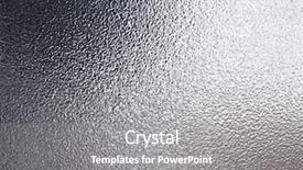  Presentation with aluminium - Beautiful presentation theme featuring large sheet of crinkled aluminium backdrop and a gray colored foreground