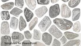  Presentation with stones - Colorful presentation enhanced with large-size-collection-of-stones backdrop and a light gray colored foreground