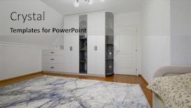 Presentation with cabinet - Slide deck enhanced with large-white-cabinet-and-sideboard background and a light gray colored foreground