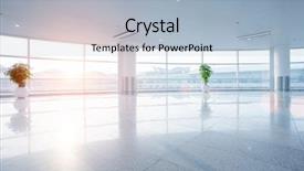  Presentation with office - Amazing presentation having large window into white office backdrop and a light blue colored foreground