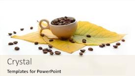  Presentation with autumn leaves - Colorful PPT layouts enhanced with large-yellow-autumn-willow-leaves backdrop and a lemonade colored foreground