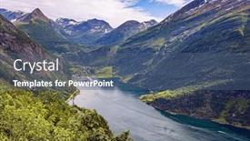  Presentation with white snow - Theme having largest-most-beautiful-and-famous background and a  colored foreground