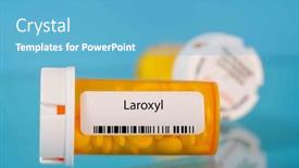  Presentation with prescription - PPT layouts enhanced with laroxyl-laroxyl-pills-in-rx background and a teal colored foreground