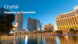  Presentation with las vegas - PPT layouts enhanced with las-vegas-11-sep-2010 background and a teal colored foreground