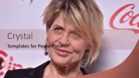  Presentation with las vegas - Presentation theme featuring las-vegas-apr-04-linda background and a coral colored foreground