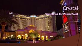  Presentation with mgm - Presentation theme consisting of strong symbol of islam religion background and a light gray colored foreground