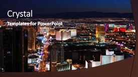 Presentation with world class - Slide deck having las-vegas-mar-4-vegas background and a navy blue colored foreground