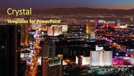  Presentation with world class - Theme consisting of las-vegas-mar-4-vegas background and a tawny brown colored foreground
