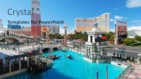  Presentation with movies - Audience pleasing PPT theme consisting of las-vegas-mar-4-venetian backdrop and a light blue colored foreground