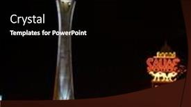  Presentation with las vegas - Colorful theme enhanced with las-vegas-may-1-night backdrop and a black colored foreground