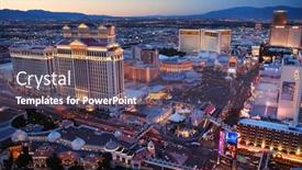 Presentation with las vegas nevada - Beautiful presentation theme featuring las-vegas-nevada-march-3 backdrop and a  colored foreground