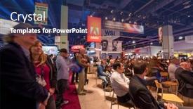  Presentation with association - Amazing theme having las-vegas-nv-april-15 backdrop and a navy blue colored foreground