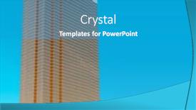  Presentation with condominium - Presentation theme featuring las-vegas-nv-usa-6 background and a teal colored foreground