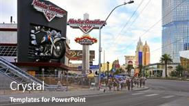  Presentation with weighing scale - PPT layouts having las-vegas-us-october-11 background and a tawny brown colored foreground