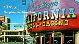  Presentation with brewery - Presentation theme enhanced with las-vegas-us-october-13 background and a teal colored foreground