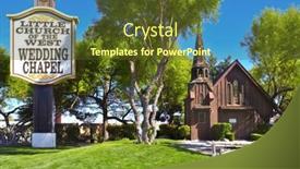  Presentation with church building - Cool new presentation theme with las-vegas-us-october-13 backdrop and a tawny brown colored foreground