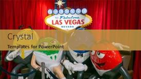  Presentation with las vegas - Audience pleasing PPT theme consisting of las-vegas-usa-september-10 backdrop and a yellow colored foreground