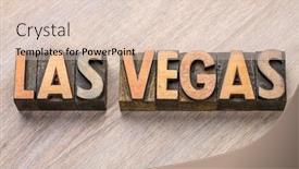  Presentation with las vegas - Amazing theme having las-vegas-word-abstract backdrop and a lemonade colored foreground