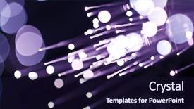  Presentation with fiber optic - PPT theme enhanced with laser beams - fiber optic abstract background background and a wine colored foreground