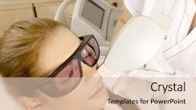  Presentation with laser - Amazing presentation theme having cool glass of cola drink with ice backdrop and a tawny brown colored foreground.