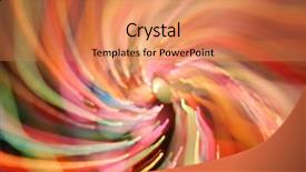  Presentation with laser light - Colorful PPT layouts enhanced with laser ray - abstract light background backdrop and a coral colored foreground