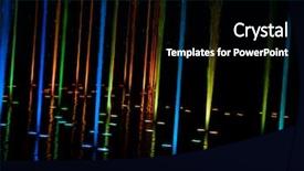  Presentation with laser light - Cool new slides with laser ray - amazing light and water night backdrop and a black colored foreground