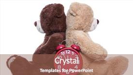  Presentation with partnership - Amazing theme having polis - futuristic background with lines backdrop and a red colored foreground