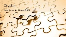  Presentation with last - Cool new PPT layouts with last piece of jigsaw puzzle backdrop and a lemonade colored foreground