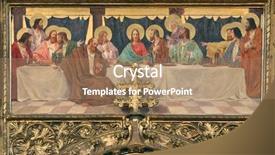  Presentation with last - Cool new presentation with last supper backdrop and a coral colored foreground