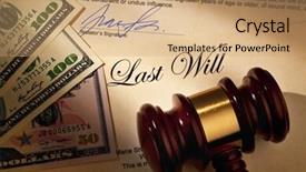  Presentation with last - Presentation theme having last will background and a coral colored foreground